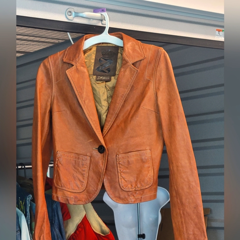 Leather jacket